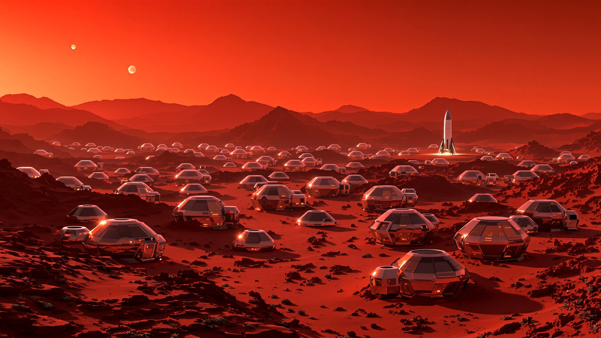 Mars colony